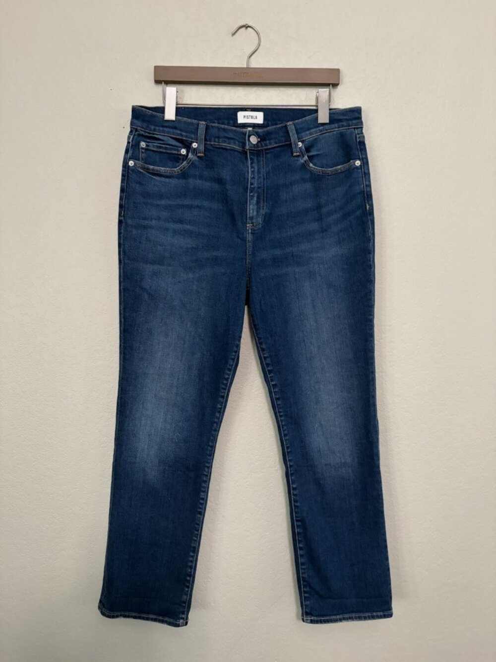 Pistola Denim Jeans Monroe High Rise Cigarette Sz 32